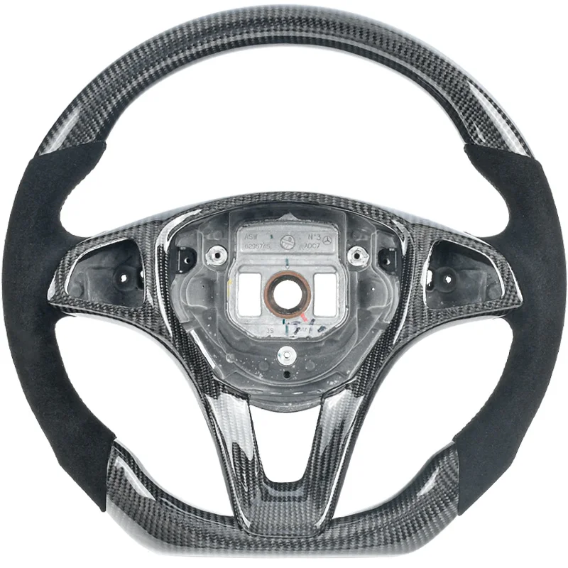 

Рулевое колесо из углеродного волокна для Mercedes Benz W177 W205 S205 W213 W222 C257 X166 A C E G S Class CLS