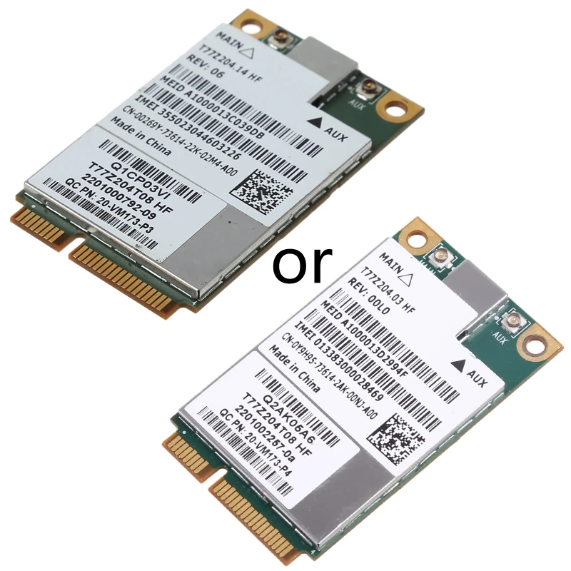 

Модуль карты беспроводного адаптера PCI-E для Latitude E6420 E5420 0269Y 00269Y DW5630 5630, Прямая поставка