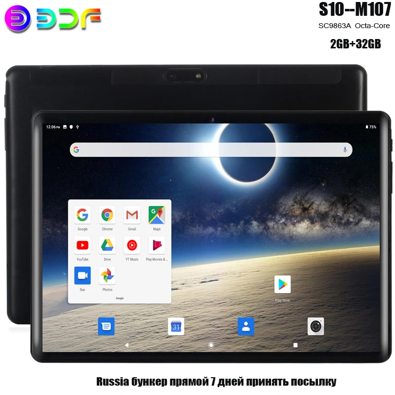 

Планшет на Android 10,1, восемь ядер, экран 9,0 дюйма, 2 Гб + 32 ГБ
