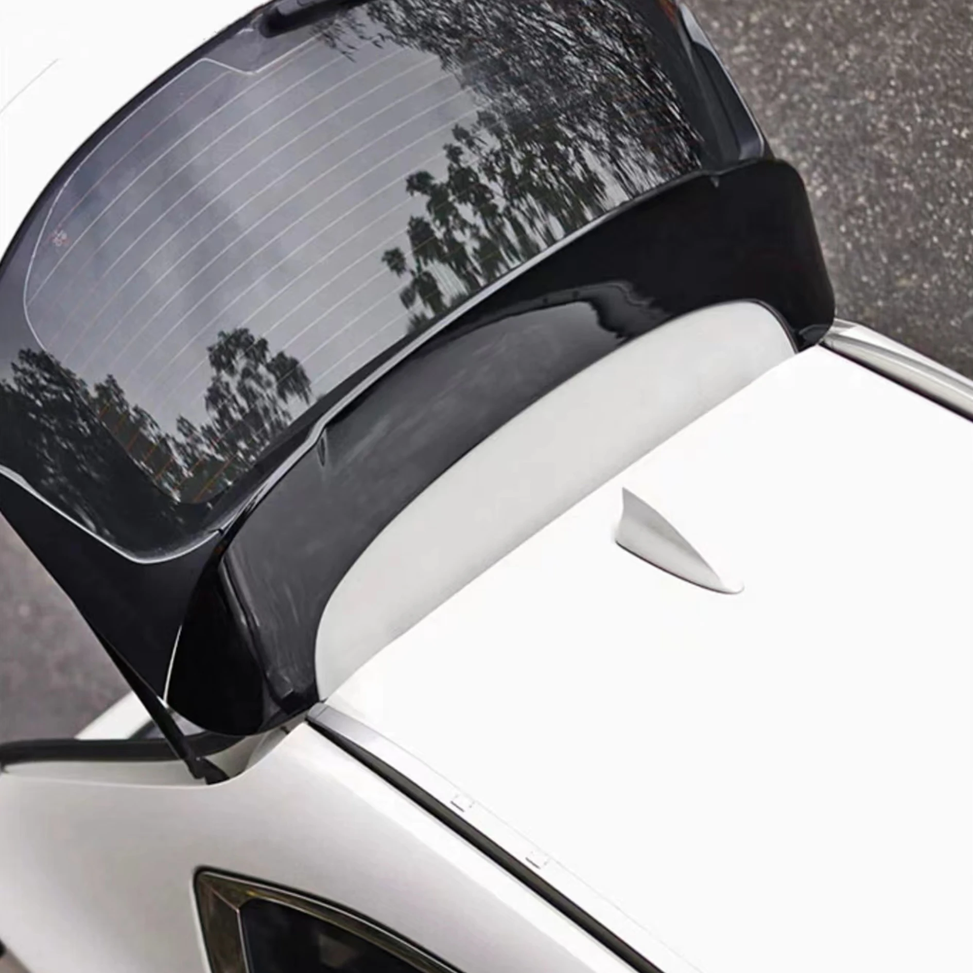 Подходит для Mazda CX-5 2017 18 19 20 21 2022 задний спойлер на крышу брызговик углеродный