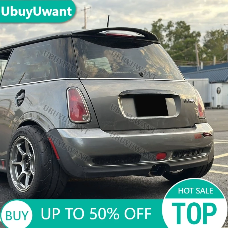Фото Спойлер-«утиный хвост» из карбона для задней крышки багажника Mini R50 R51 R53 Cooper S 2001-2006 №1