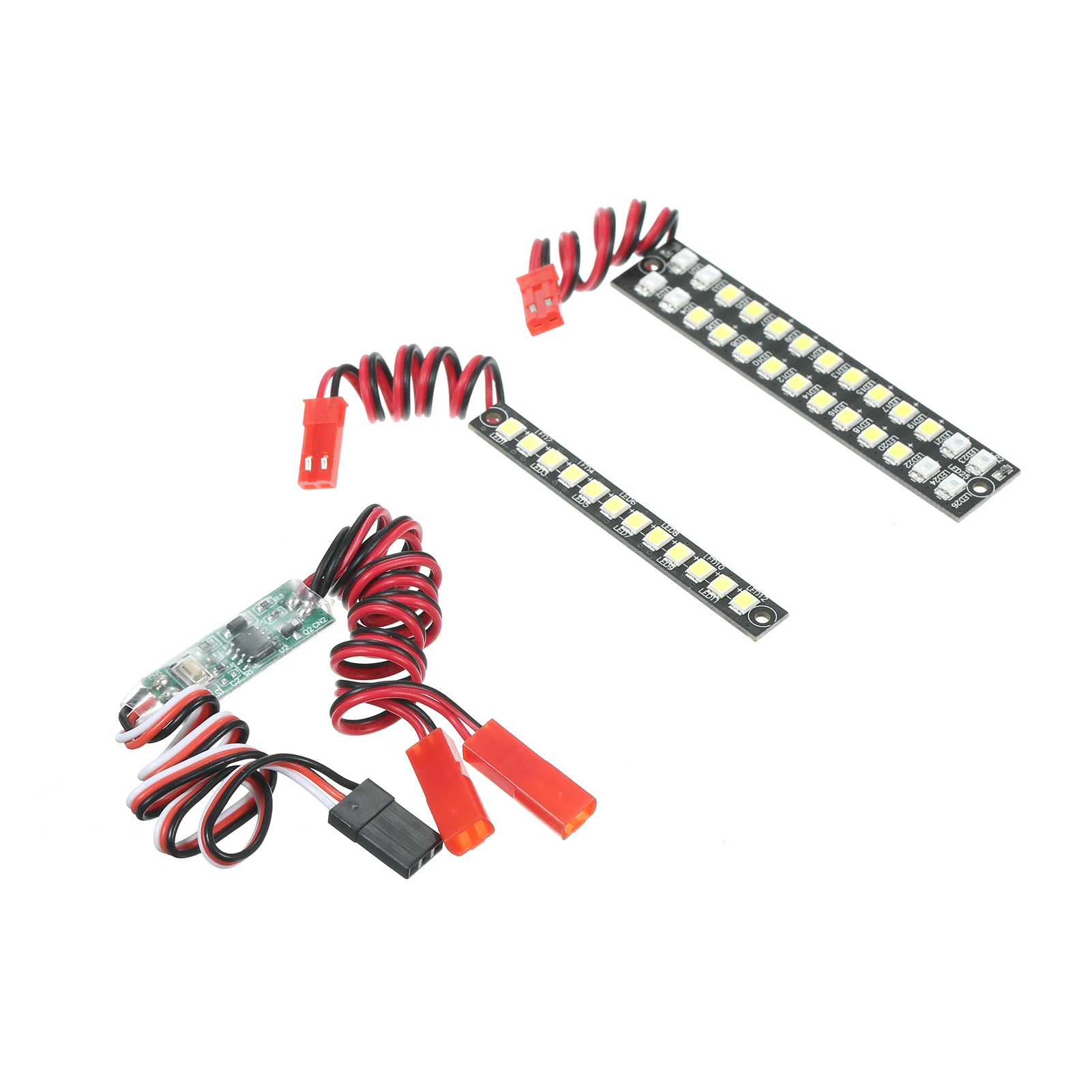 

3 шт., светодиодные фары для переднего бампера TRAXXAS 1/10 MAXX Small X