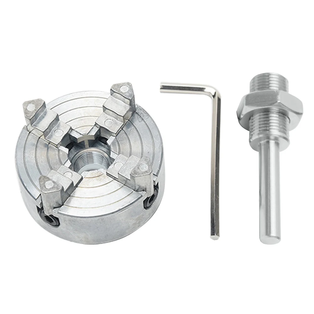 

2021 Z011A Jaws Self-Centering Cast Iron High Carbon Steel Centering Mini Drill Chuck 4 Jaw Manual Lathe Chuck