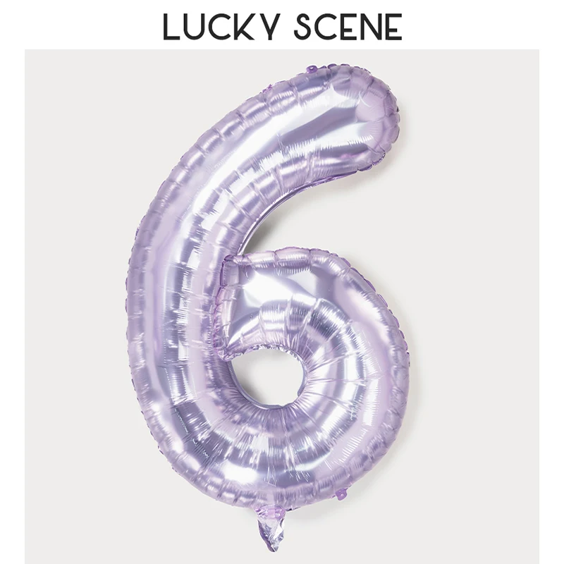 

Шары "Lucky Scene" S01684 с фиолетовыми цифрами