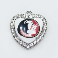 diy necklace us university football team florida dangle charms diy necklace earrings bracelet sports jewelry accessories