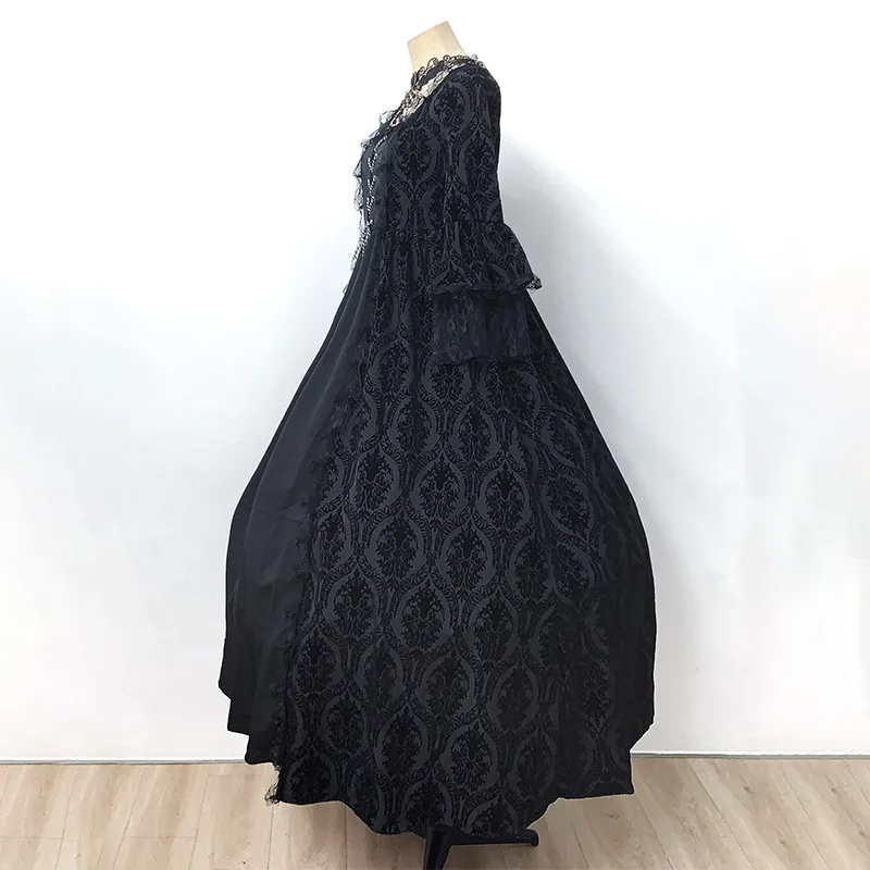 Женское платье в стиле эпохи Возрождения длинная юбка-качели средневековом