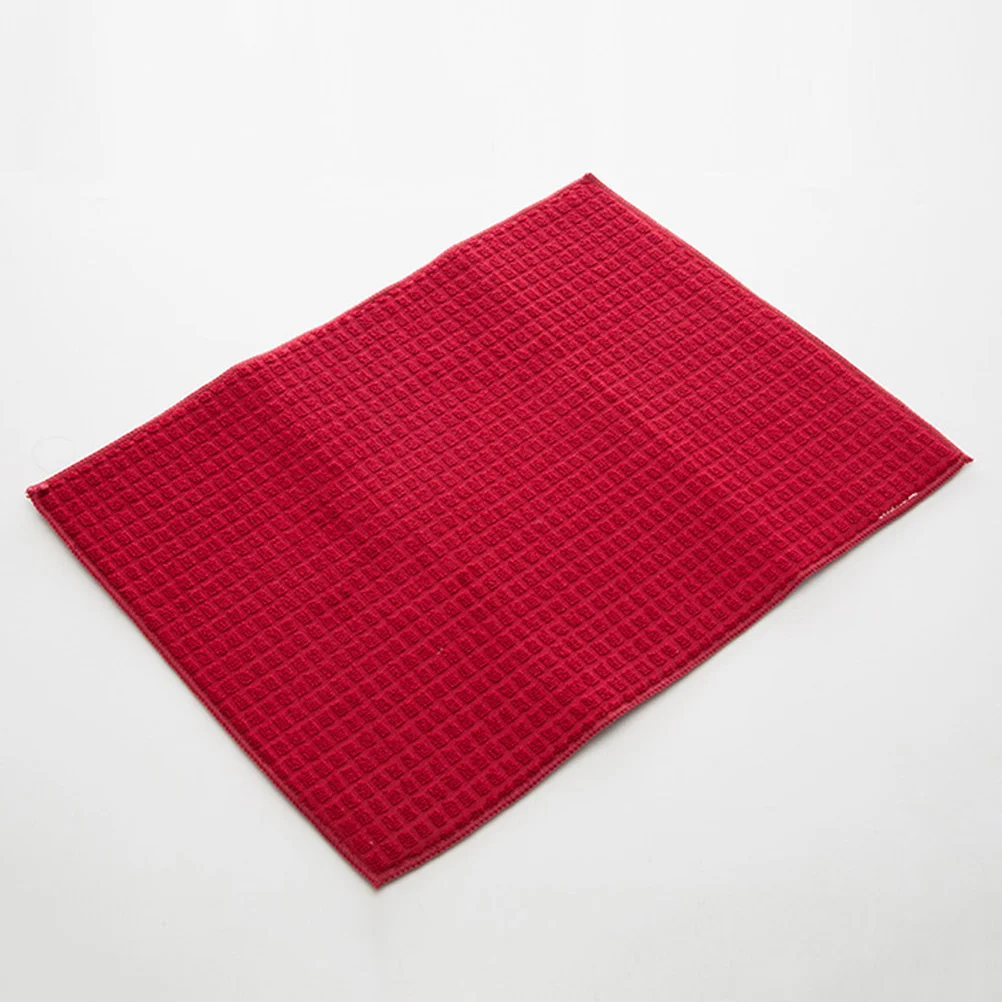

Mat Drying Kitchen Dish Counterabsorbent Table Mats Rack Placemat Heat Resistant