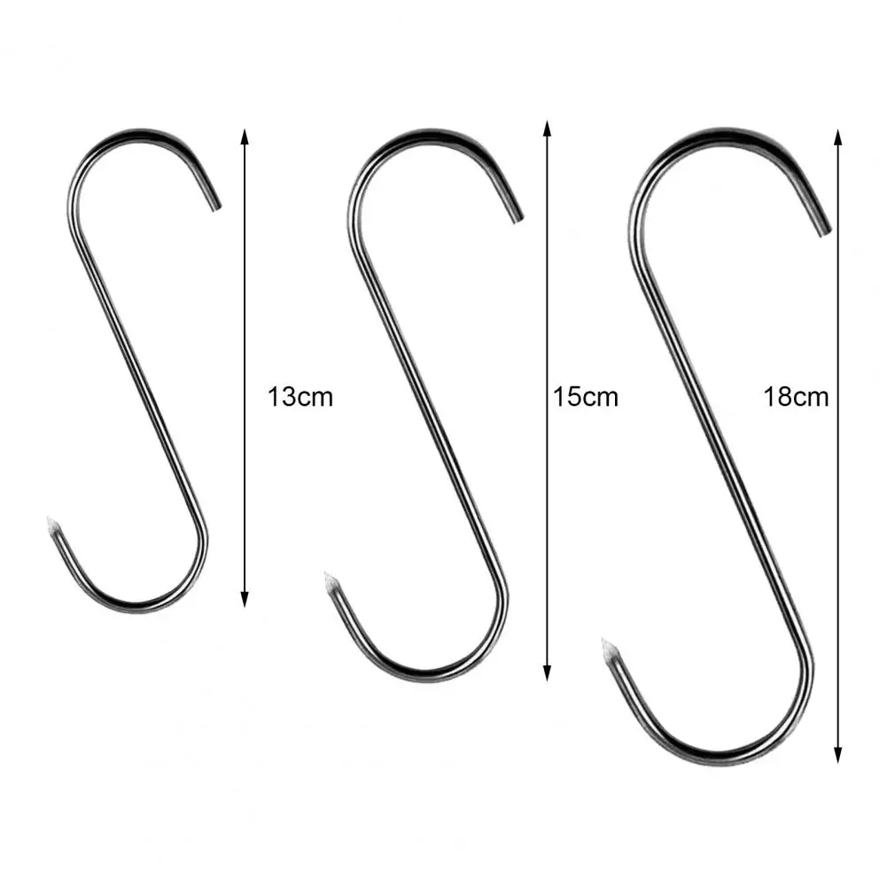 

Jerky Hooks Anti-rust Bacon Hooks Versatile Easy to Clean Great Stainless Steel Butcher Hook