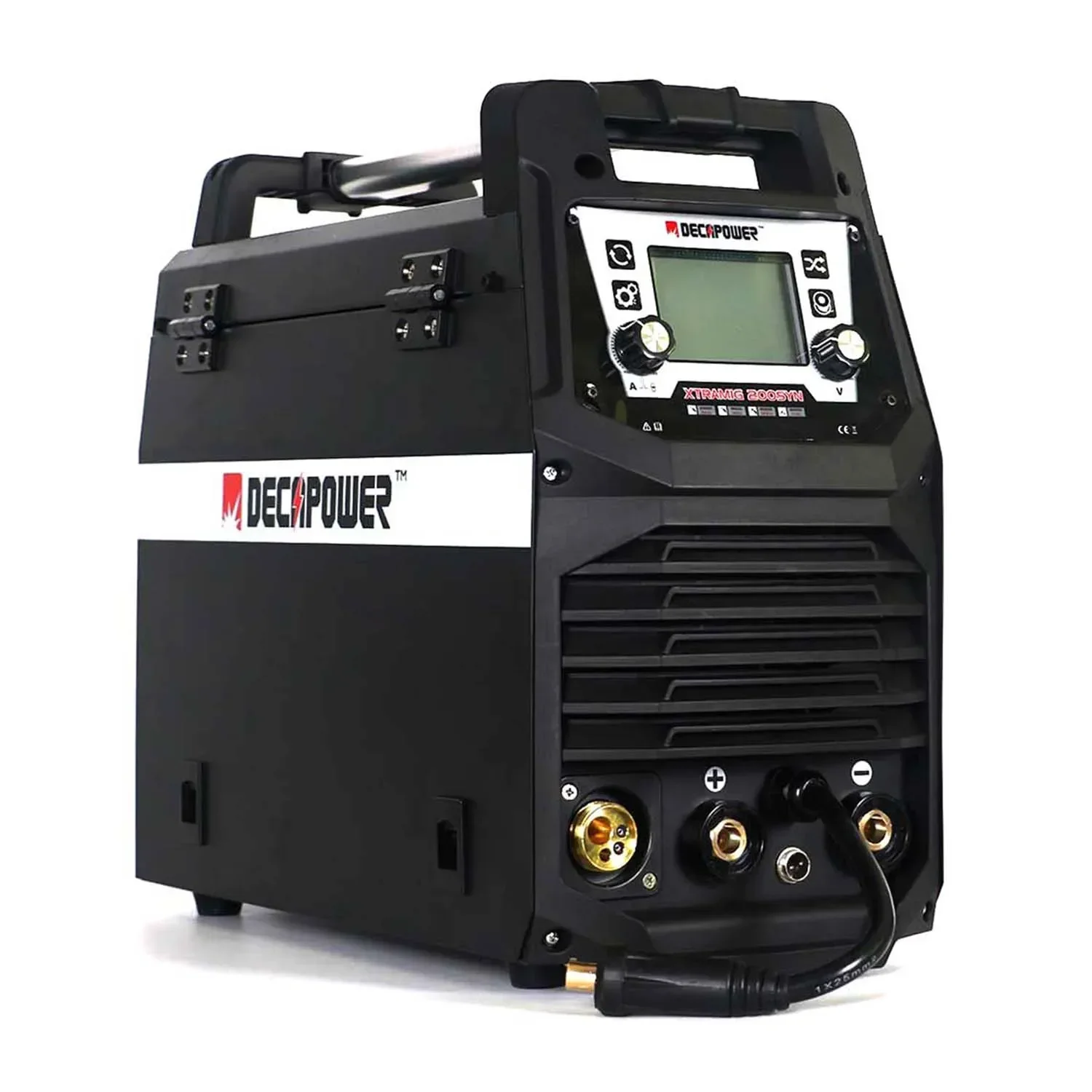Портативный синергетический инвертор Decapower igbt Mig mag tig mma 200A Co2 газовый сварочный