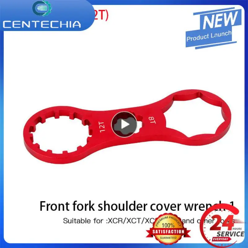 

Anodic Oxidation Multifunctional Wrench Bicycle Wrench Lightweight Eat Treatment Front Fork Houlder Cover Wrench Frosted