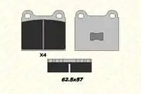 

Store code: B202281524 interior brake pad GOLF I JETTA I JETTA I DERBY PASSAT II POLO SANTANA SCIROCCO 7294