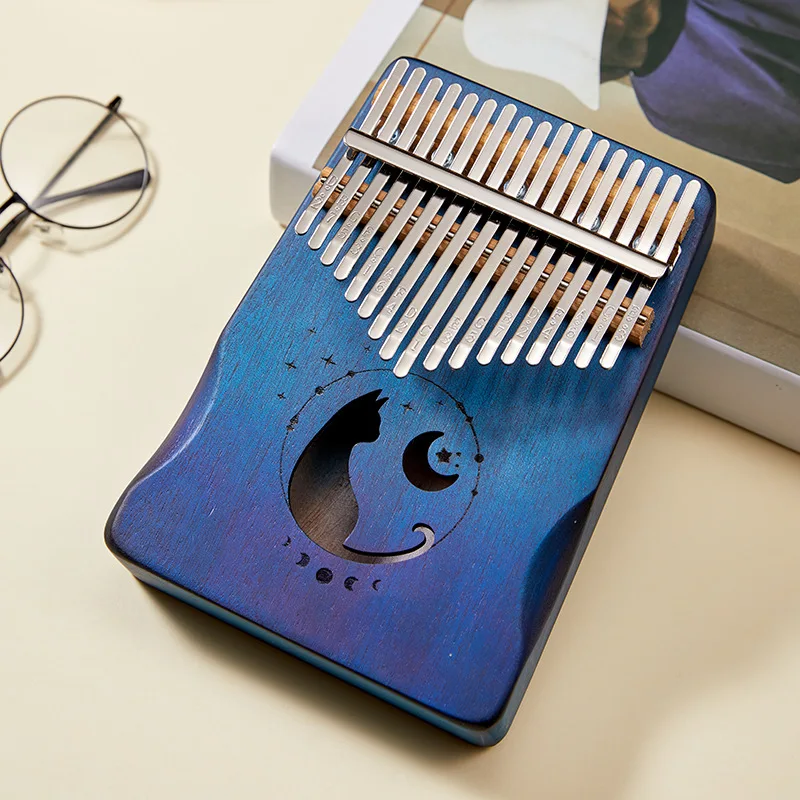 Kalimba 21-клавишное пианино красное дерево C тон профессиональное калимба
