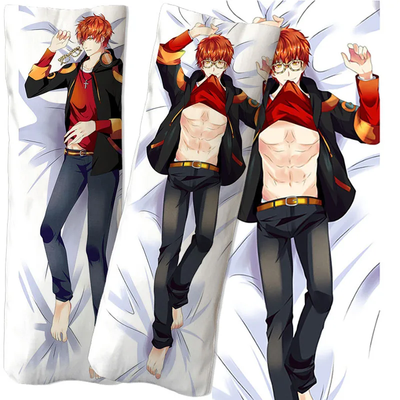 

Mystic Messenger Equal body hug body pillow pillowcase two-dimensional 2-sided 3D printing bedding can be customized sexy gift
