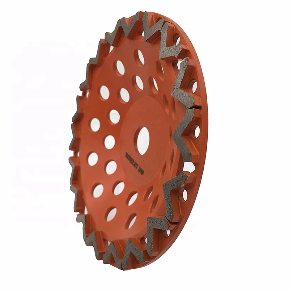 GD92 алмазные сегменты стрел с высокой остротой Шлифовальная головка 7-дюймовые