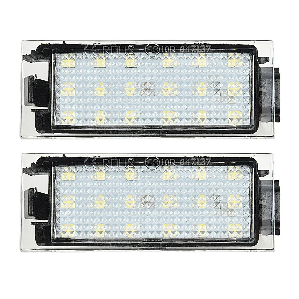 

18 LEDs License Plate Light 415 Lamp For Smart Fortwo Forfour High Quality