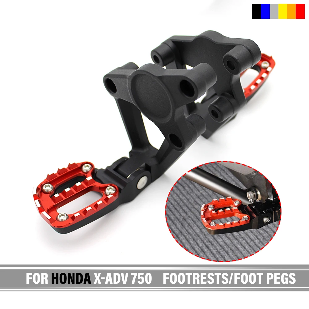

Folding Footrests Foot Pegs Rear Pedals Motorcycle For Honda X-ADV 750 2017 2018 2019 2020 XADV X ADV Foot Peg Pedal