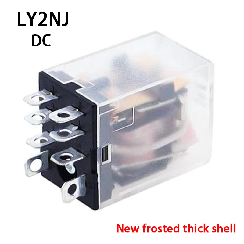 

1 шт., микро электромагнитное реле LY2NJ HH62P, 10 А, 8pin, DPDT DC 12 В 24 в 36 в 48 в 110 В 220 В