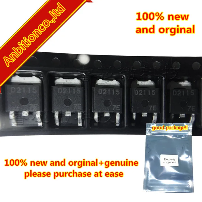 

10pcs 100% new and orginal 2SD2115STL-E 2SD2115 D2115 TO-252 in stock