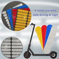 20pcs scooter sticker reflective self adhesive decoration scooter decal replacement for xiaomi m365promax