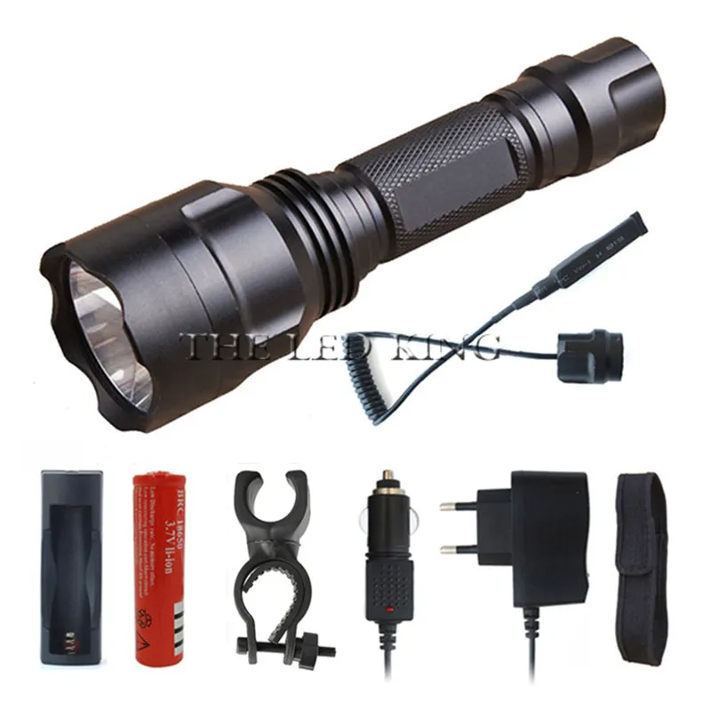 LED Rechargeable Flashlight Pocketman XML T6 L2 linterna torch 4000 lumens 18650 Battery Outdoor Camping Powerful Led |