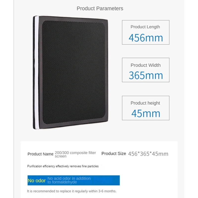 Сменный фильтр для очистителя воздуха Blueair 201 / 280I 303 260I 203 203Slim 270 270E