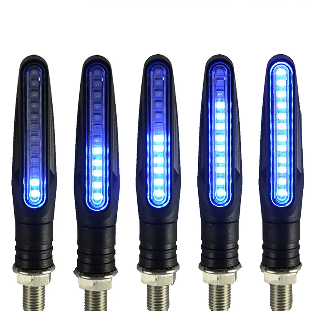 

4PCS LED Motorcycle Turn Signal Light E11 Mark Built 335SMD Turn Signals Indicator Flashing Light Blinker Universal M10 Bolt
