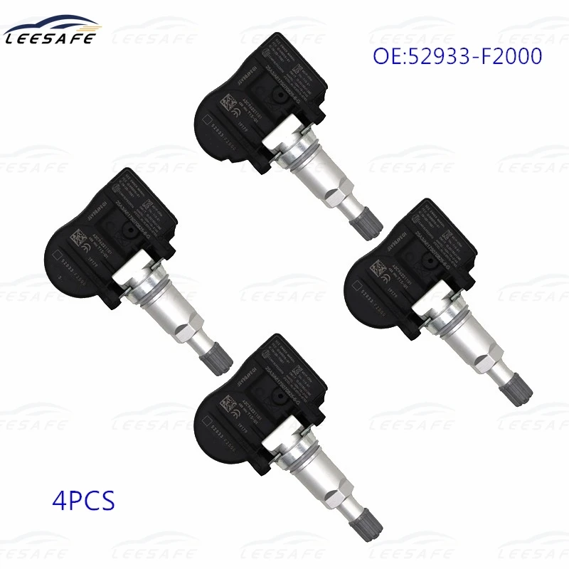 

52933F2000 Tire Pressure Sensor for Hyundai Grandeur IONIQ I30 KONA for Kia Niro Optima Sportage 52933-F2000 433Mhz 2015-2022