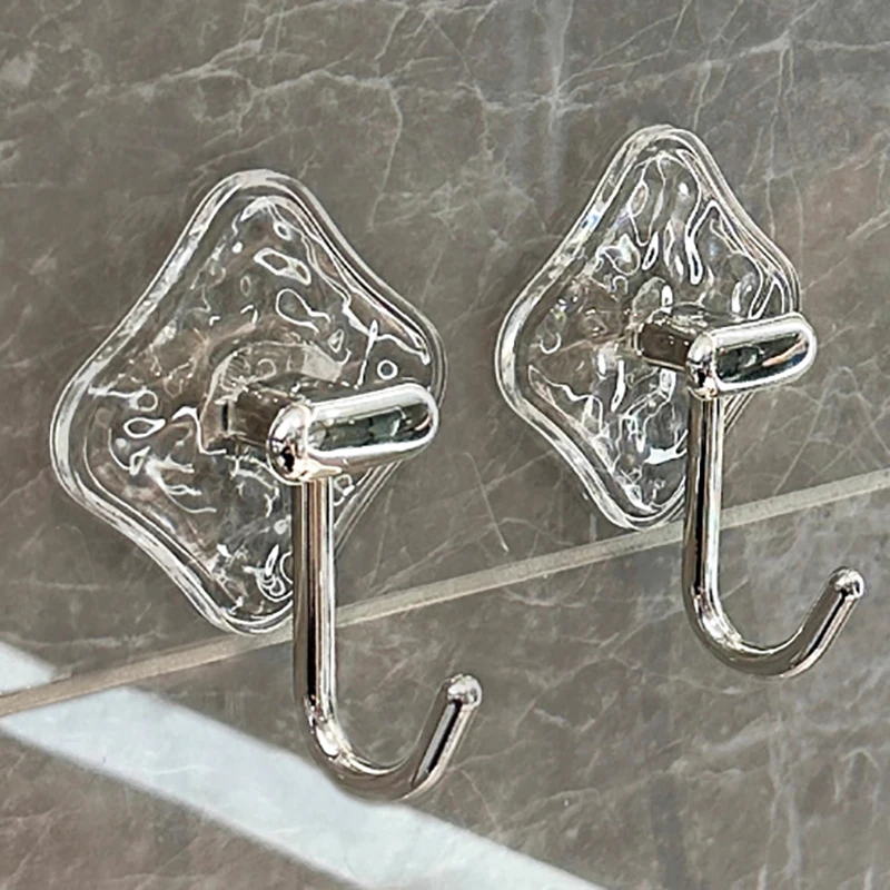 Акриловый роскошный настенный крючок для домашнего декора прочная клейкая