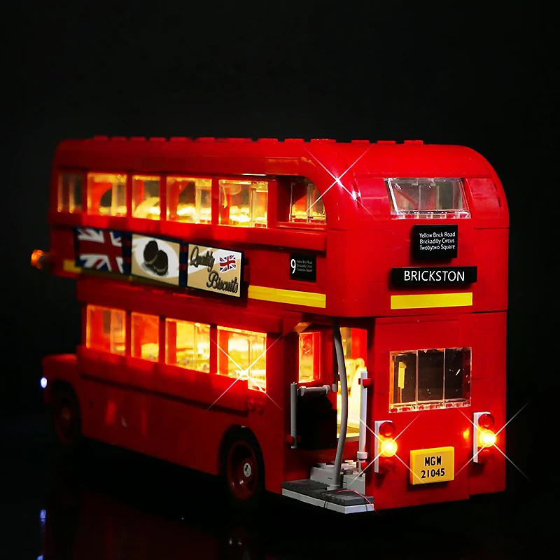 Комплект светодиодных фонарей своими руками для автобуса LEGO 10258 London (только