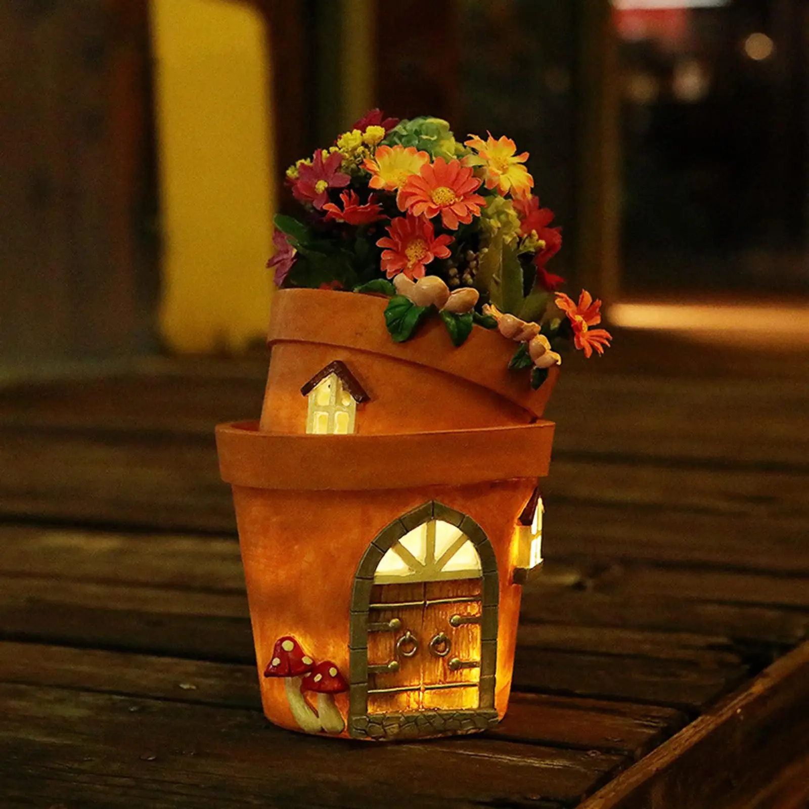 

Resin Planter Garden Planters Planter Decoration for Home Decor