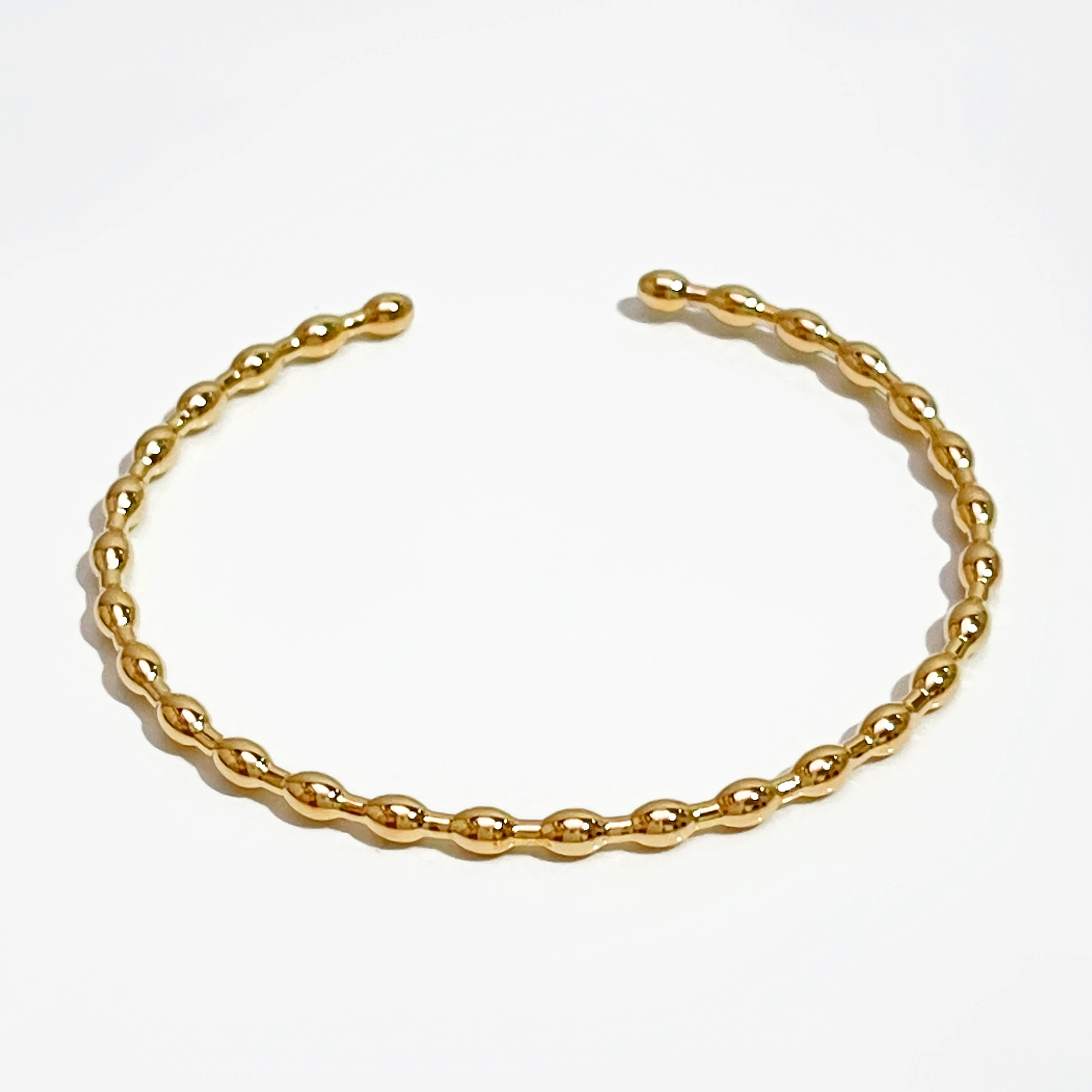 Peri'sbox золотые бусины браслеты небольшие круглые геометрические для женщин