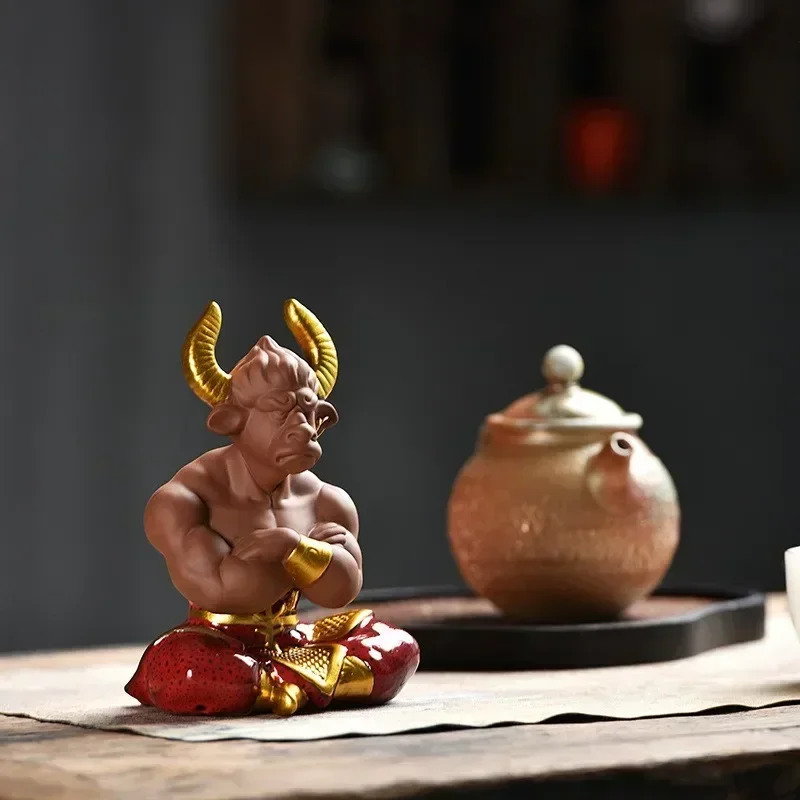 Керамические статуи короля дьявола боевого властителя традиционные китайские