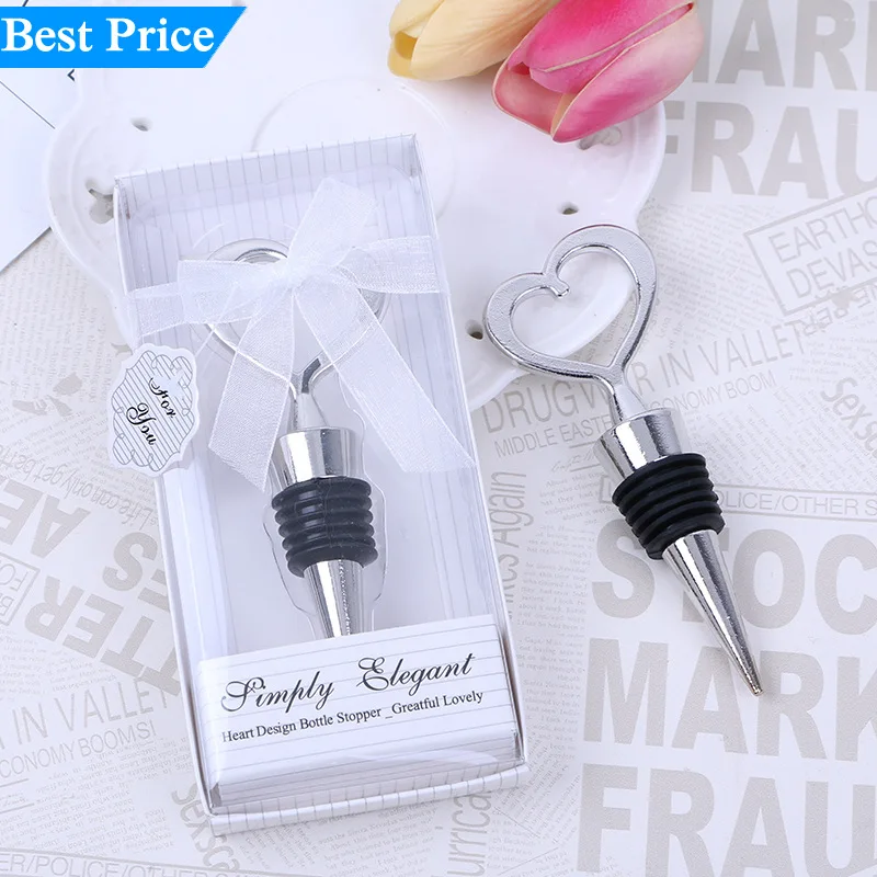 

20Pcs Party Favors Creative Gift Red Wine Stopper Seasoning Bottle For Baby Shower Wedding Souvenir Birthday Guests Gift