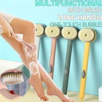 long handle liquid bath brush bathroom body brushes back body bath shower sponge exfoliating scrub massager cleaning tools