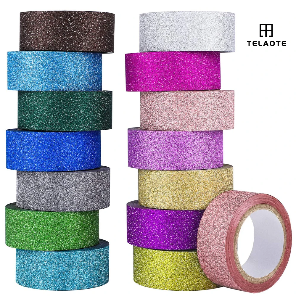 Лента дневного света 10 м декоративные клейкие ленты для скрапбукинга цветная