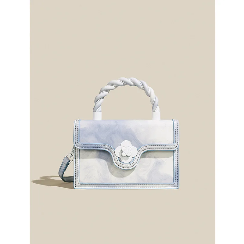

Небольшая Квадратная Сумка премиум-класса с дизайном в виде облака, женская новая модная сумка через плечо, женская сумка с рисунком, 2023