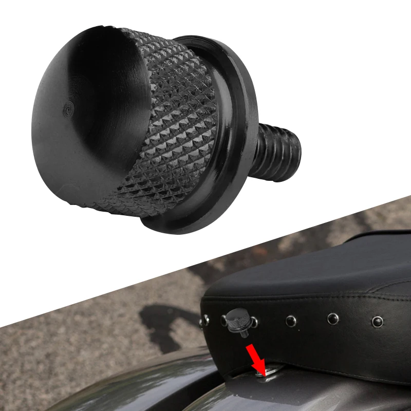 

Для Harley Sportster Touring Softail CVO мотоциклетный задний черный ЧПУ болт для пассажирского сиденья винтовое крепление аксессуары для мотокросса