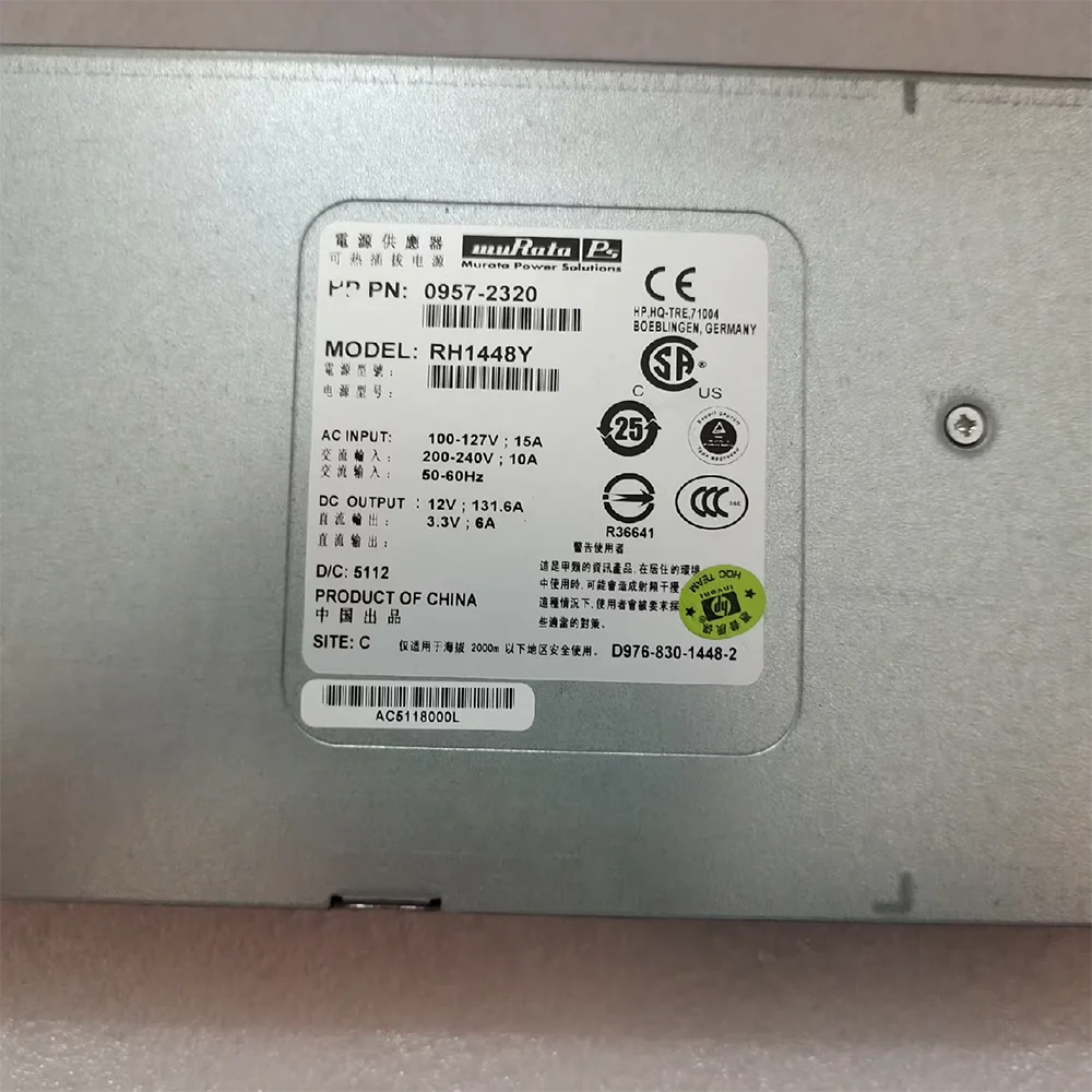 Для серверного блока питания H-P RX3600 RX6600 RH1448Y 0957-2198 0957-2320