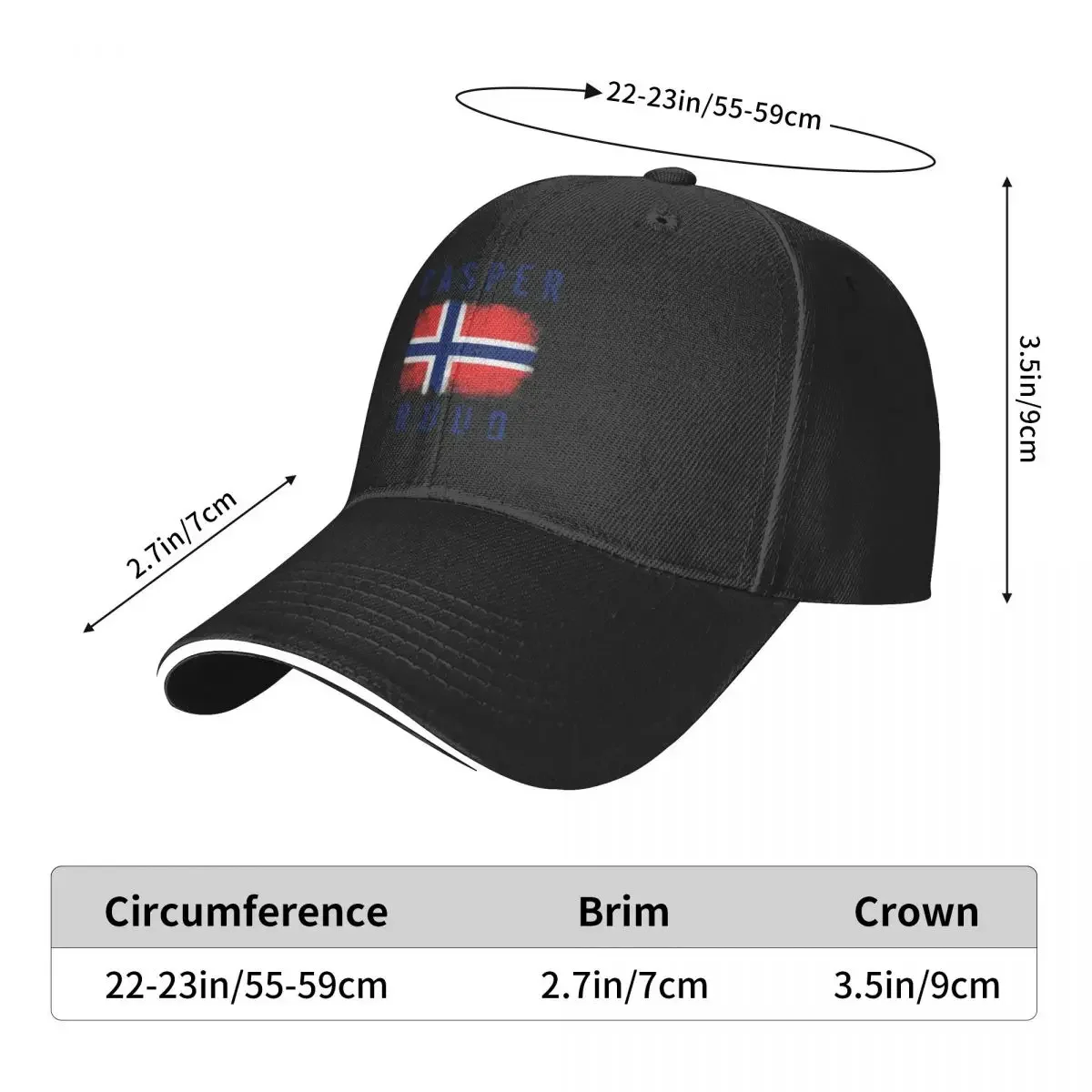 Бейсбольная кепка Casper Ruud Wild Ball Hat Спортивная кепка Одежда для гольфа Мужская женская (art.: 3920ca4bb0c4d) - 3920ca4bb0c4d