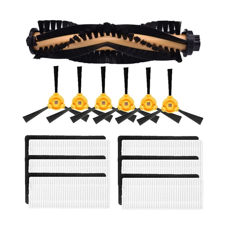

Hepa Filter Roll Brush Primary Filter Mop For Ecovacs Deebot N79S/DN620/500 Brush Cover Sweeping Robot Accessories