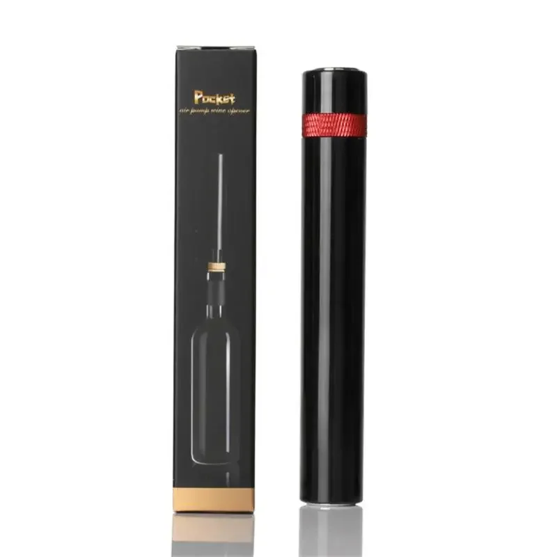 Открывалка для бутылок вина с воздушным насосом безопасный портативный штопор