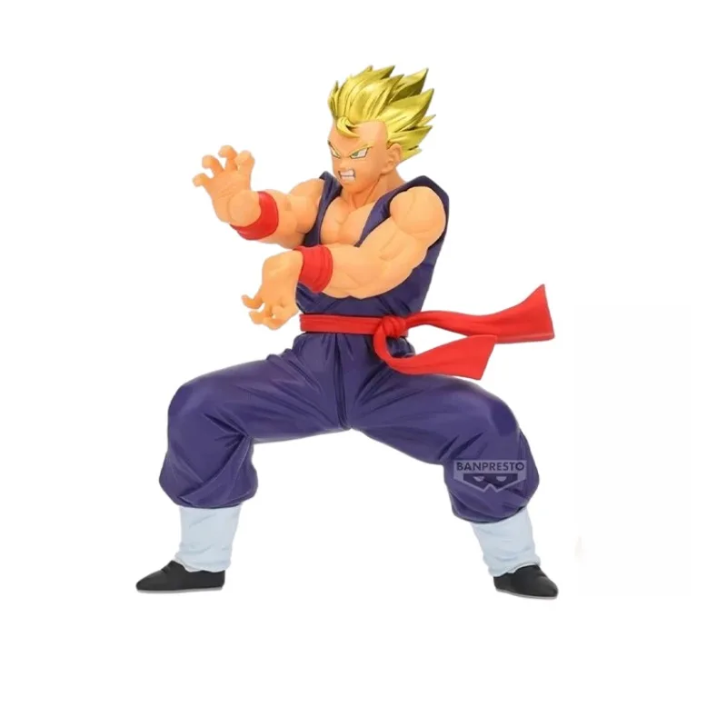 Фото Официальная коллекционная фигурка Bandai Banpresto по аниме Dragon Ball Z: Супер Сайян Сон Гохан и Сон Готен, ПВХ, модель, игрушка, подарок №3