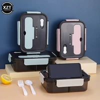 new portable lunch box bento box for school kids office worker microwae heating lunch container food storage box