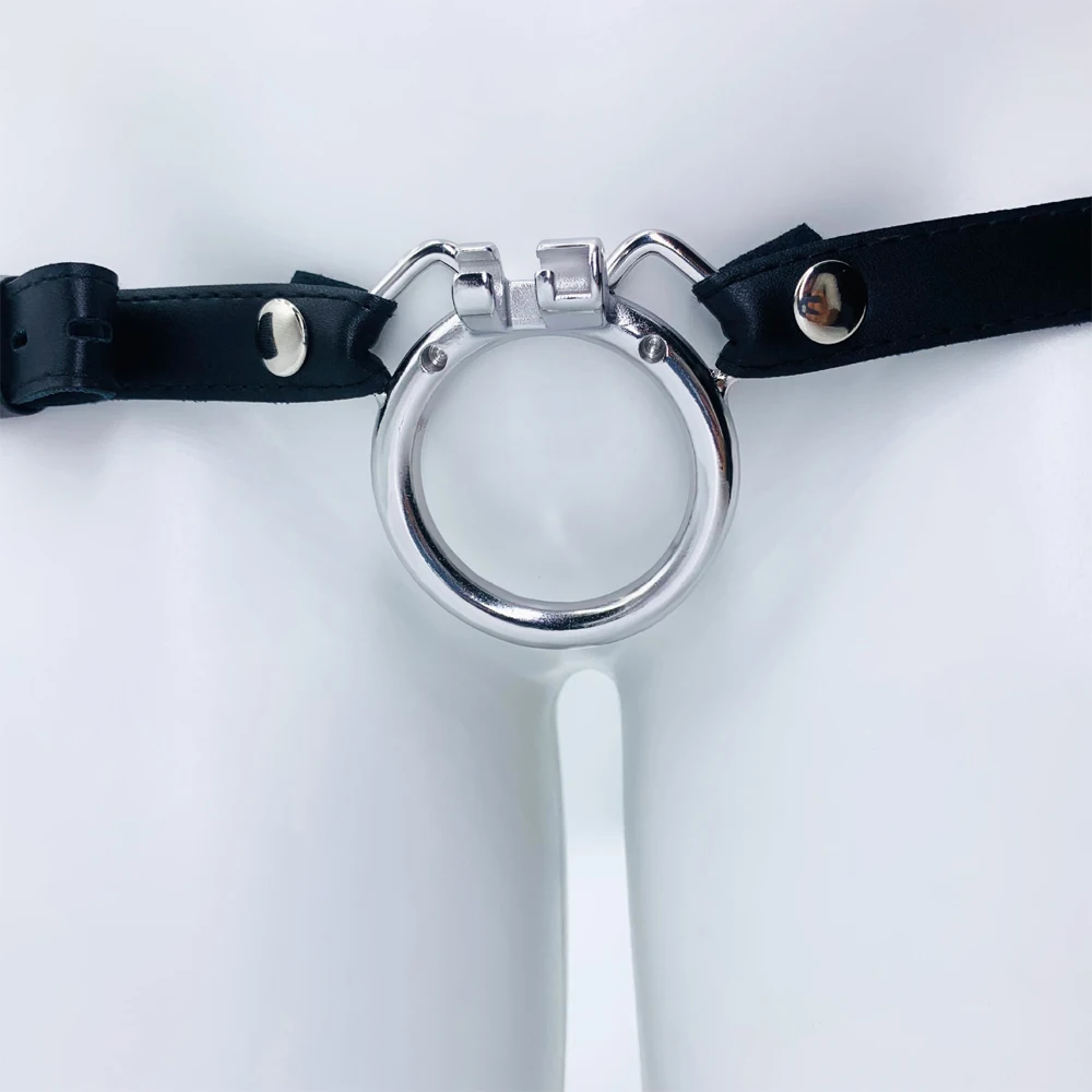 Кольцо на Петух из нержавеющей стали BEADSX с двумя ушами и ремешком ПУ для