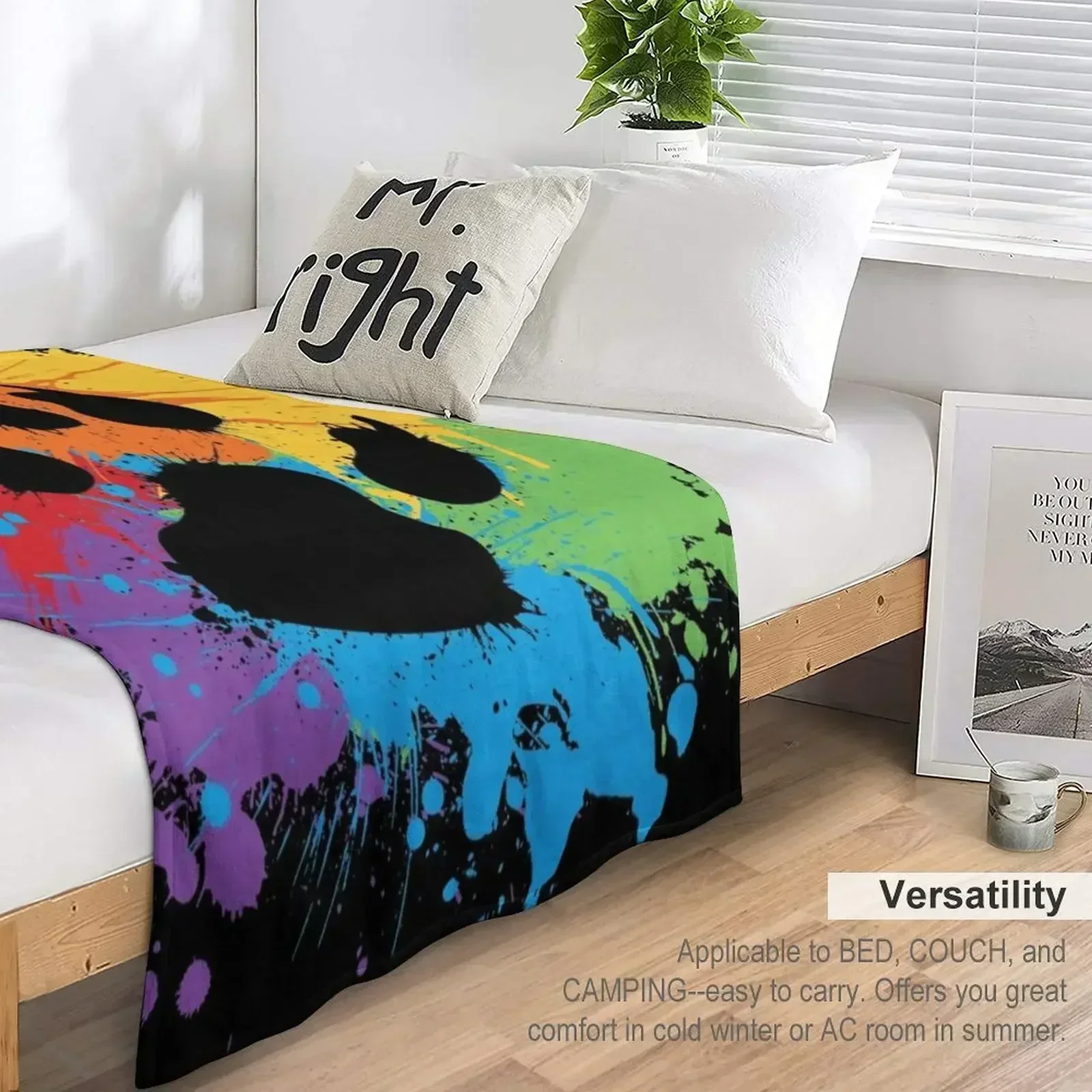 Плед Paw Pride: Dark 2019 декоративные плед на заказ диване одеяла