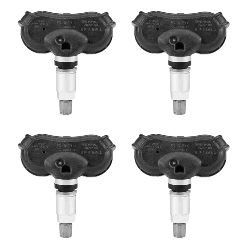 

4Pcs Car TPMS Tire Pressure Monitoring Sensor For Hyundai Kia 52933-2F000
