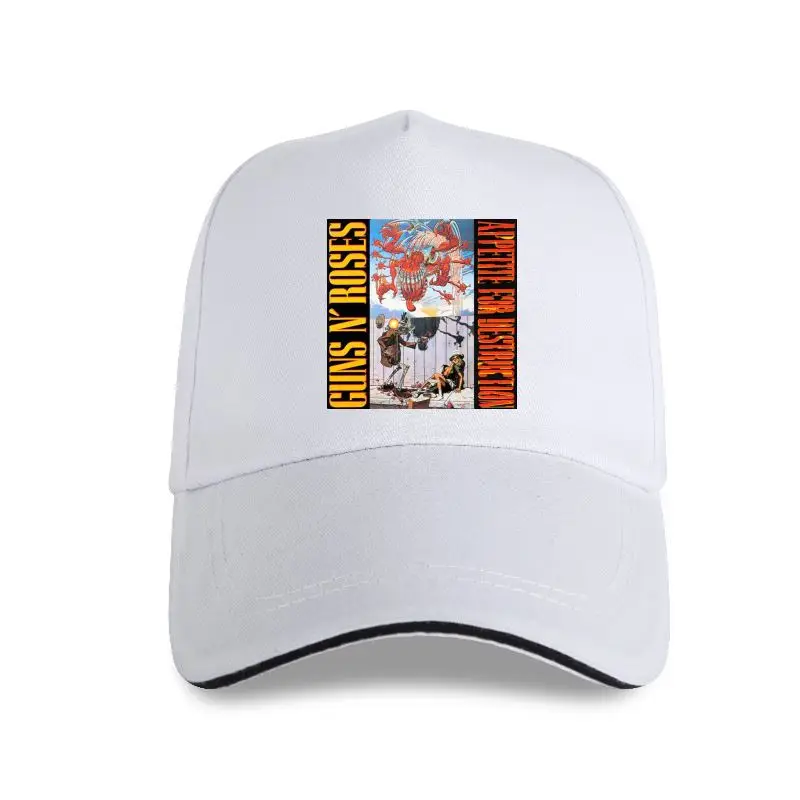 Gorra de béisbol con estampado de Guns N Gnr Roses para hombre, gorra de béisbol moderna de talla S a 3Xl, color negro, 2021