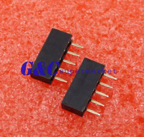 

10Pcs 1x5 Pin 2.0mm Pitch Single Row Straight Female Pin Headers Strip diy electronics