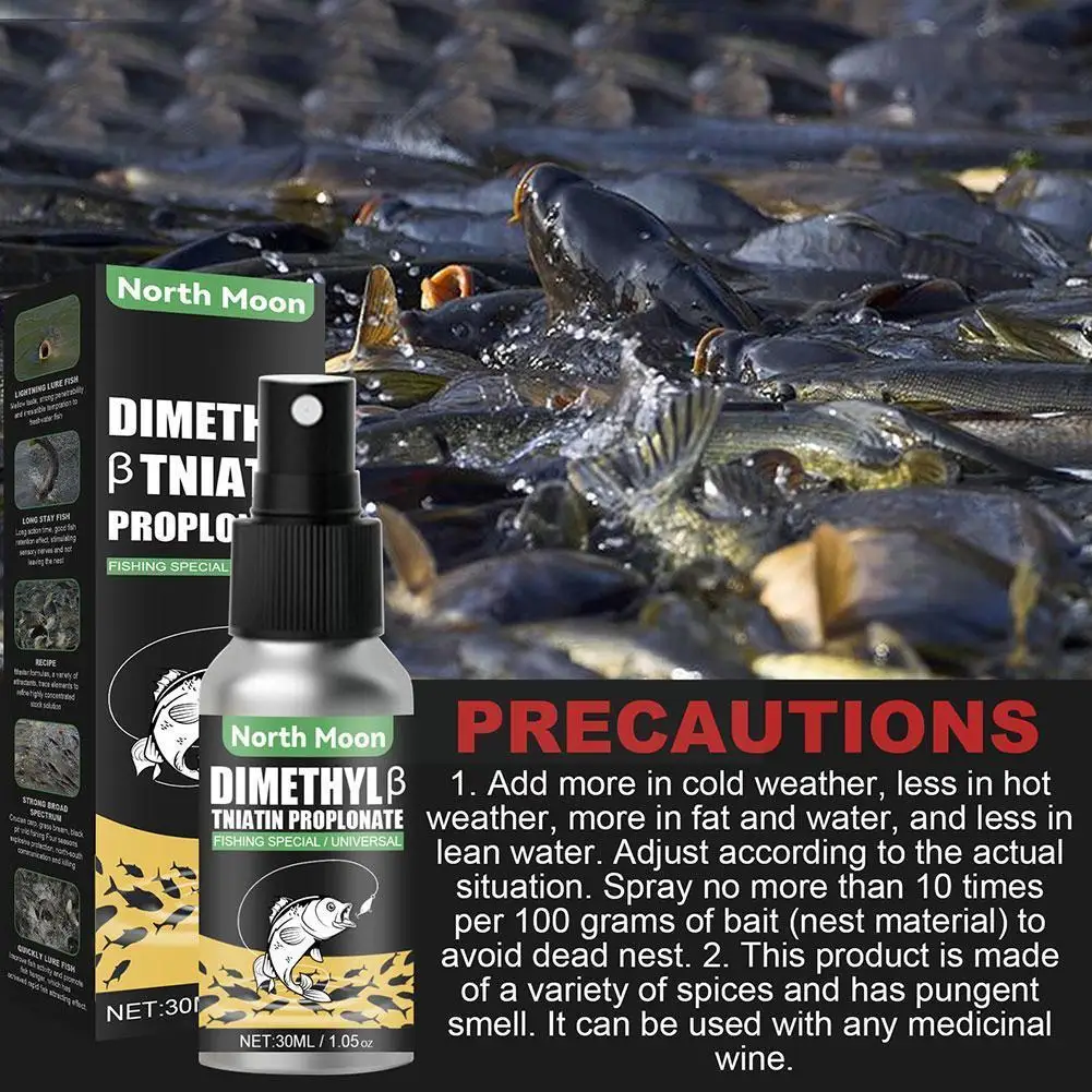 

30ml Strong Fish Shrimp Attractant Portable Fish Attractant Spray Fishing Accessories For All Kind Of Lures And Baits Z4e7