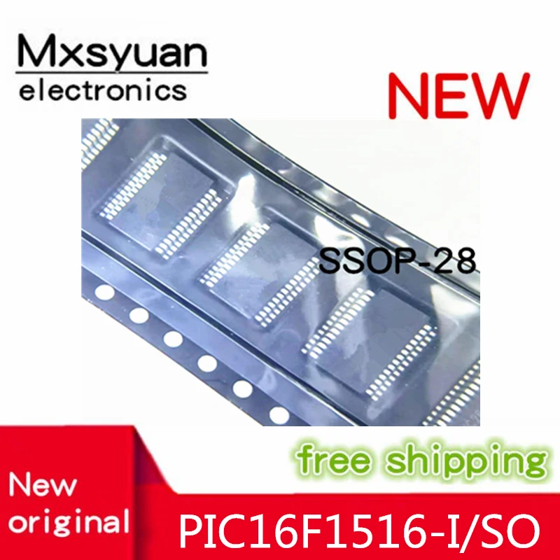 

10 шт./партия PIC16F1516 PIC16F1516-I/SO SOP-28 PIC16F1516-I/SS SSOP-28 New